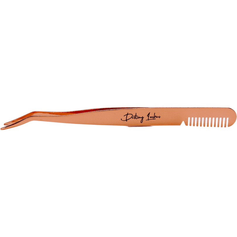 Easily apply false lashes with our eyelash applicator - a must-have tool for every beauty enthusiast.  These Easy-to-use lash tweezers will make putting on your falsies a breeze.