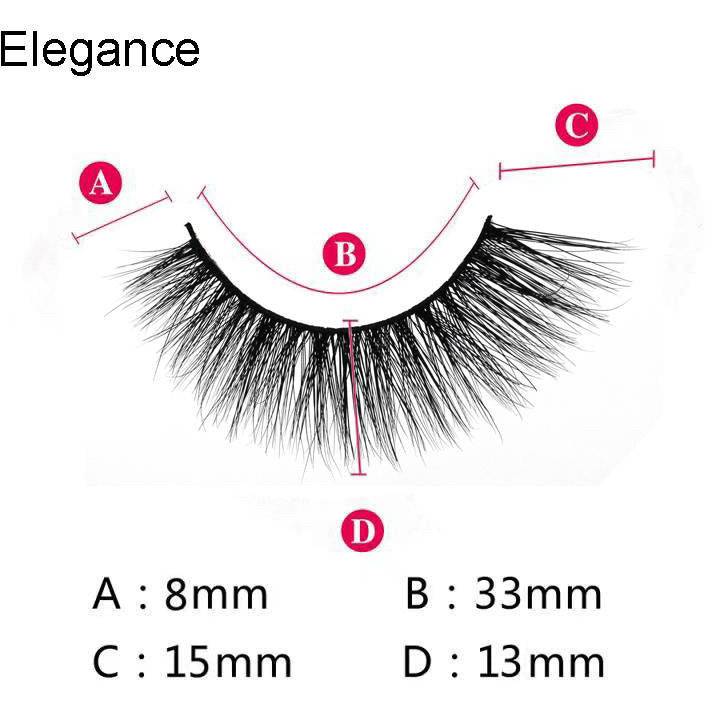 Make a statement with Elegance - a trendy, comfortable mink lash with a thin lash band and a fluffy design that's perfect for any occasion.