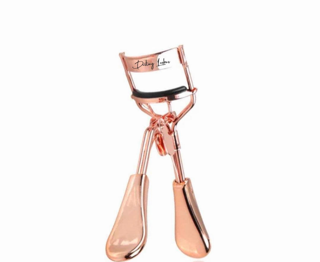 Get perfectly curled lashes with Destiny Lashes' high-quality eyelash curler - a professional-grade tool designed for precision and ease of use.